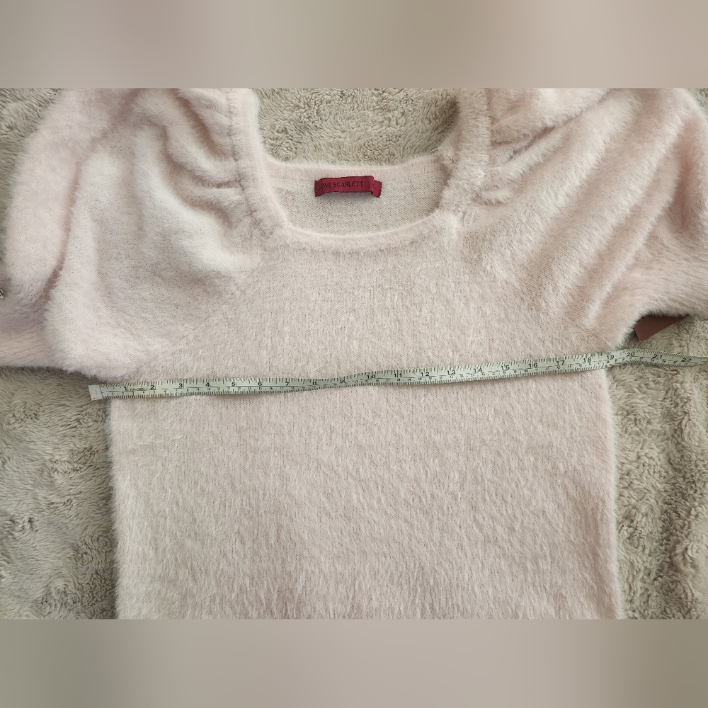 Love Scarlett pink fluffy top - Picture 9 of 10
